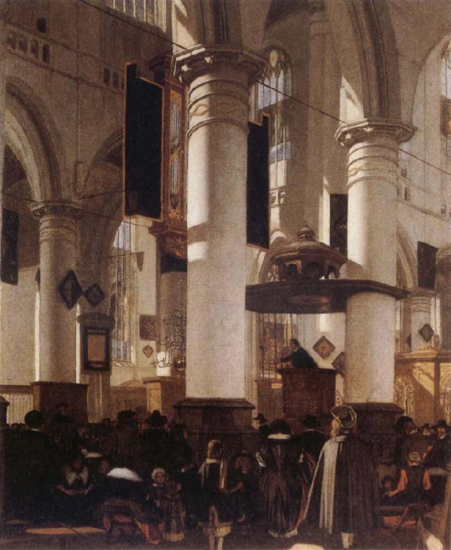 Emmanuel de Witte Church Interior oil painting image